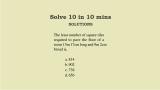 thumb How WBCS Arithmetic Questions Set 3 Solved in Mind