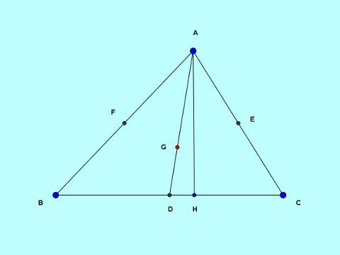 Basic and rich Geometry concepts part 5-4 medians sides square relation