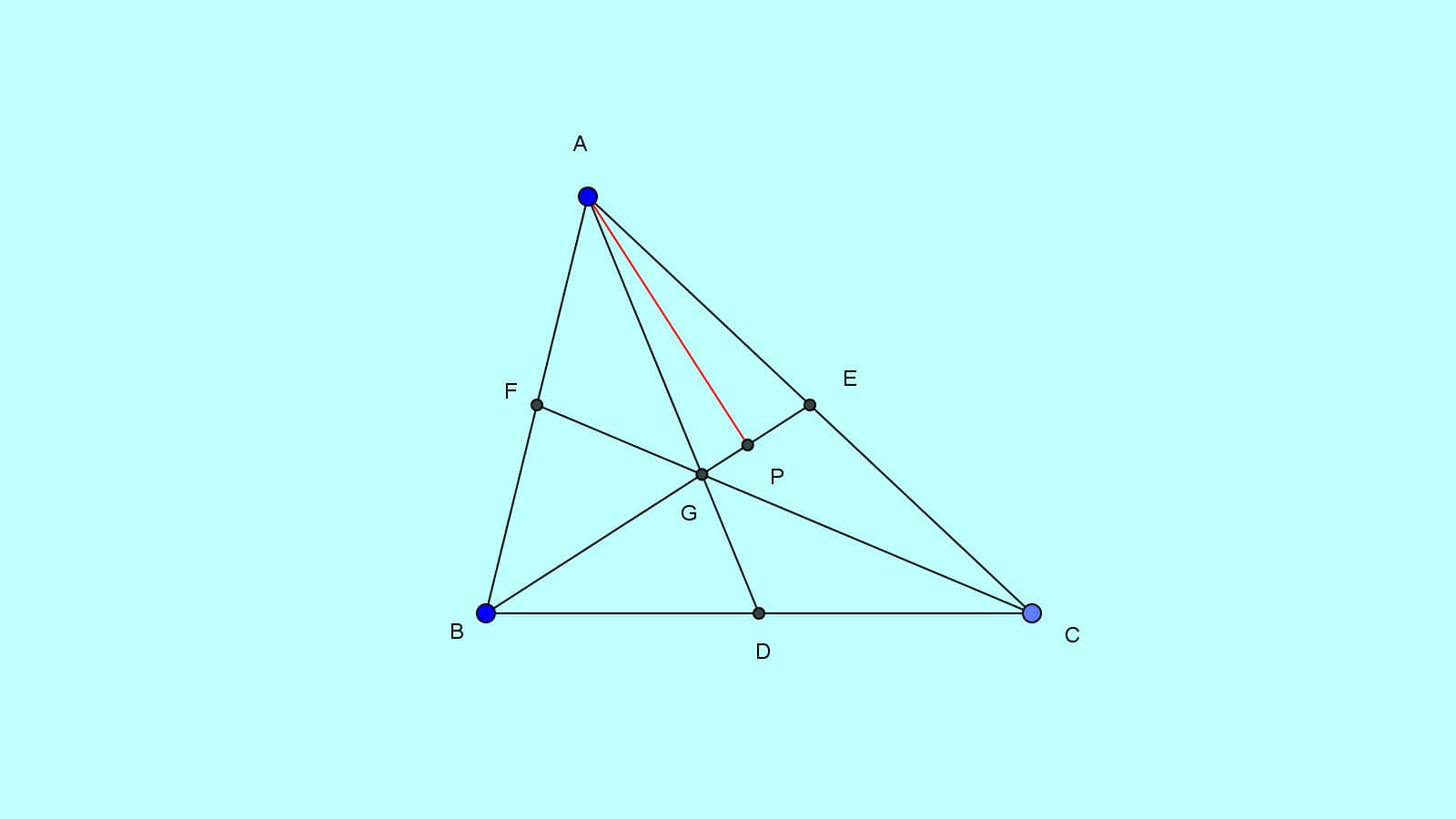 centroid divides triangle area into 3 or 6 equal parts