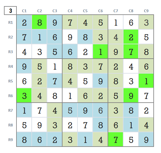 Expert Sudoku level 5 game 15 final stage 3