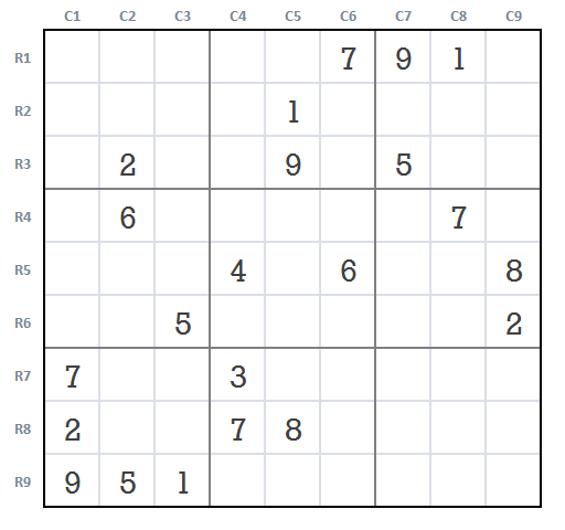Expert Sudoku level 5 game 18