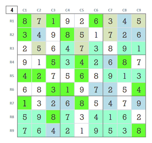 Expert Sudoku level 5 game 22 final stage 4