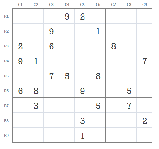 Expert Sudoku level 5 game 22