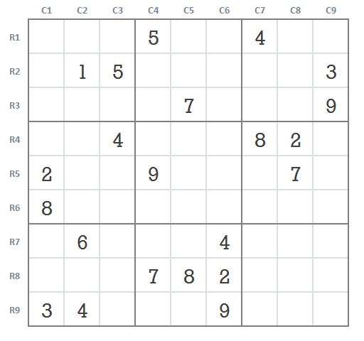 Expert Sudoku hard level 5 game 23