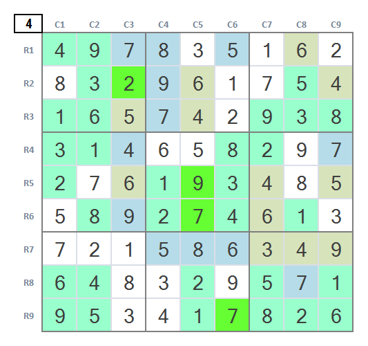 Expert Sudoku hard level 5 game 6 final stage 4
