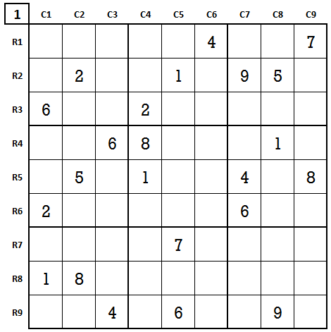 Expert level 5 Sudoku game 2 stage 1