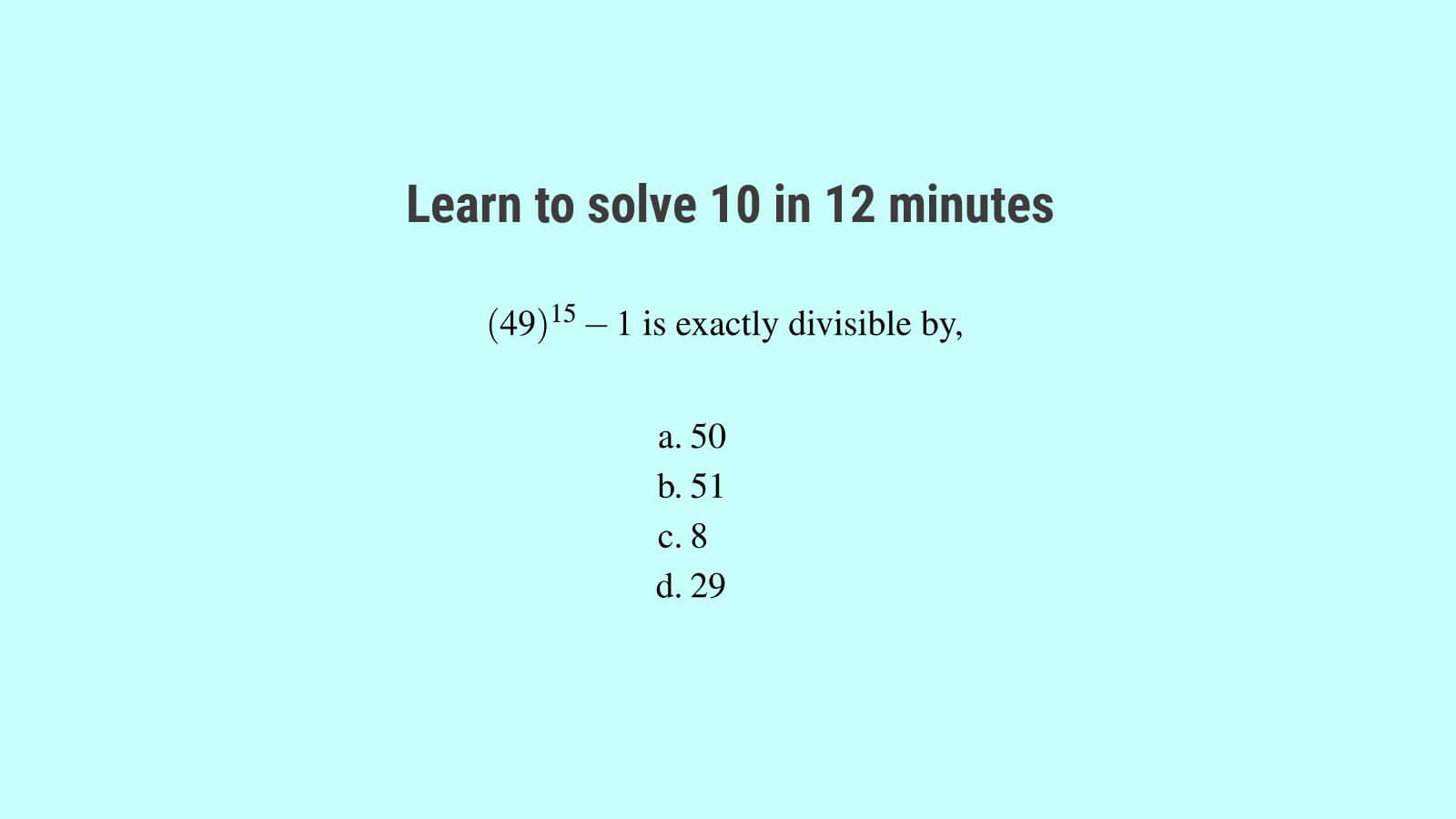 Solutions to Fraction questions remainder questions for SSC CGL Set 55