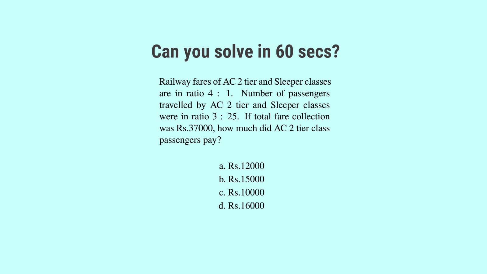 Ratio and Proportion Questions on numbers SSC CGL Set 83