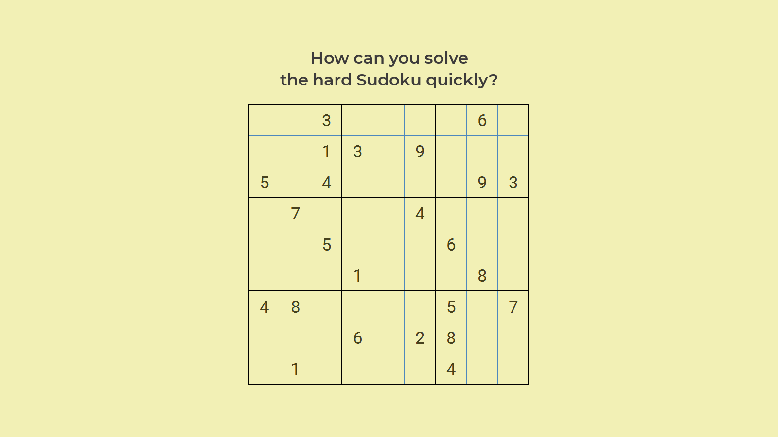 Solving Sudoku Hard Puzzles: Level 4 Game 15