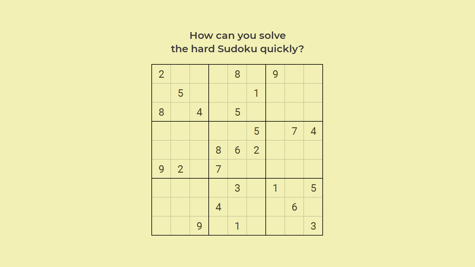 Solving Sudoku Hard Puzzles Quickly: Level 4 Game 16