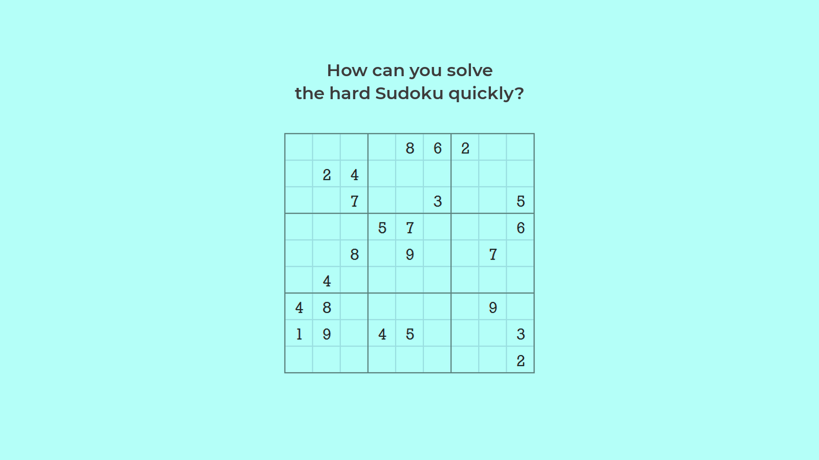 How to solve Sudoku hard level 4 game 31 in easy steps