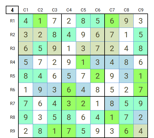 Sudoku hard level 4 puzzle game 10 final stage 4