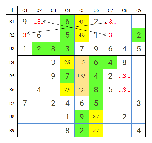 Sudoku hard level 4 puzzle game 12 stage 1