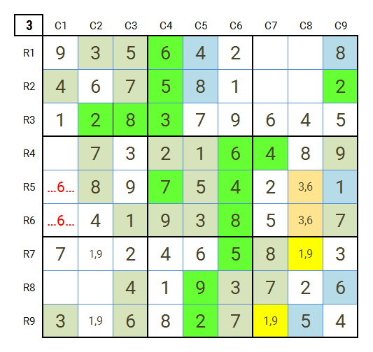 Sudoku hard level 4 puzzle game 12 stage 3