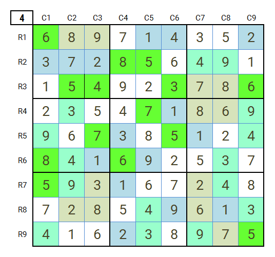 Sudoku hard level 4 puzzle game 13 final stage 4