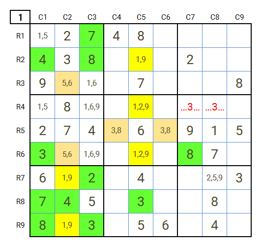 Sudoku hard level 4 puzzle game 14 stage 1