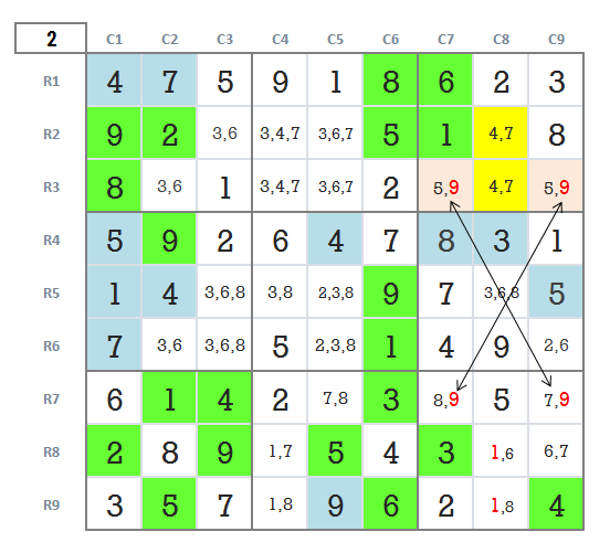 Sudoku hard level 4 game 27 stage 2