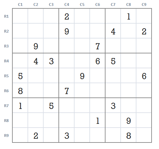 Very hard Sudoku level 4 game 35