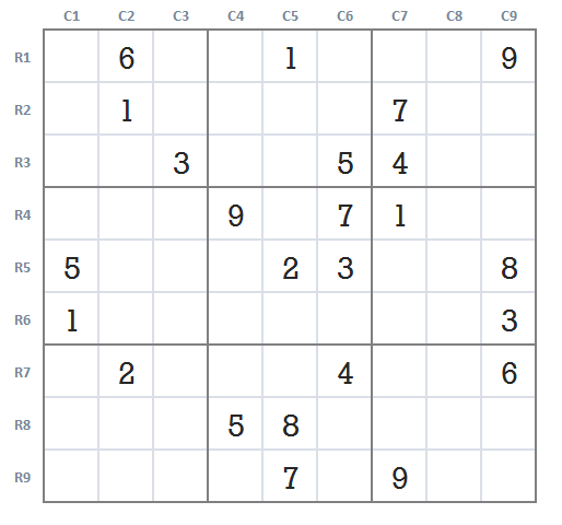 Sudoku hard level 4 game 36