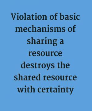 Roles of Sharing in Solving Pressing Problems