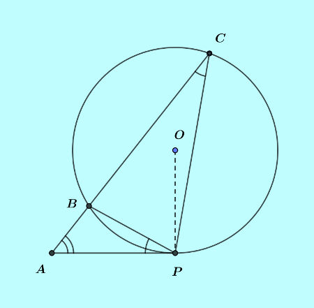 Secant of a Circle and tangent segment relation