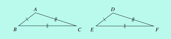 congruent triangles