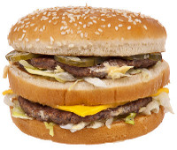 Double hamburger