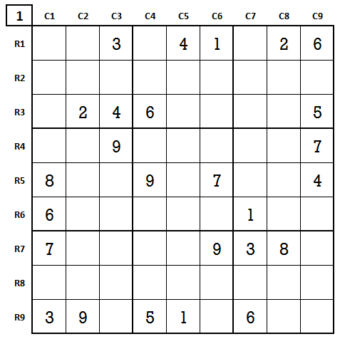 Hard Sudoku level 4 game 5 stage 1