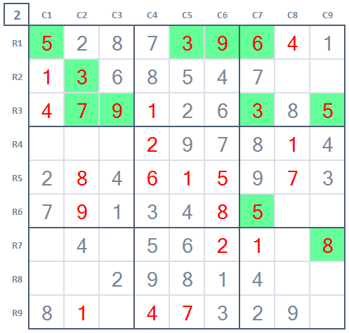 How to play level 1 Sudoku for beginners game 7 Stage 2