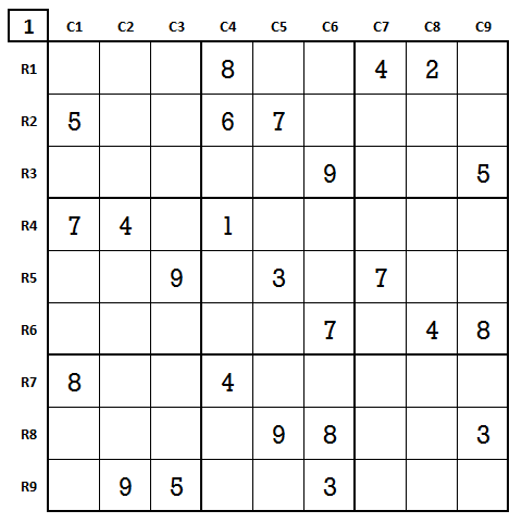 Sudoku hard level 4 game 1 solution stage 1
