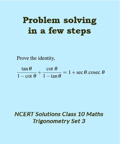 Algebraic Simplification Techniques for Trigonometry: NCERT Math