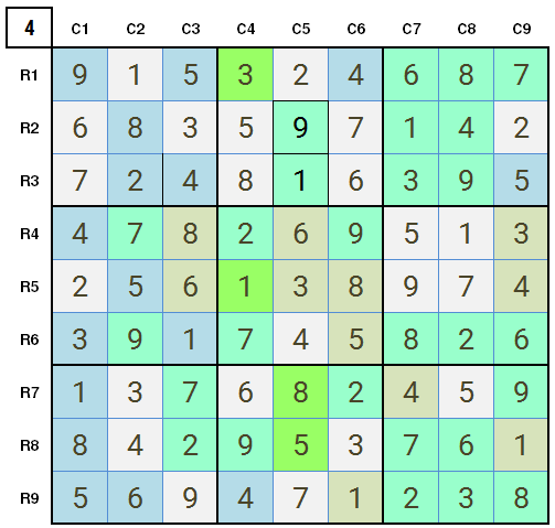 New York Times Sudoku Hard, 16th February 2021 Stage 4 Final Solution