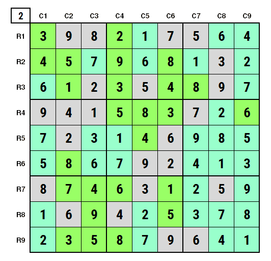 NYT Hard Sudoku April 16, 2024 final Solution Stage 2