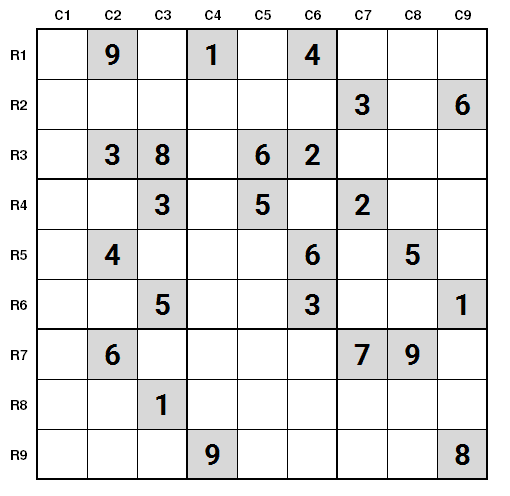 NYT hard Sudoku 28th April 2024
