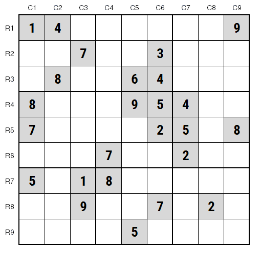 NYT Hard Sudoku April 4, 2024