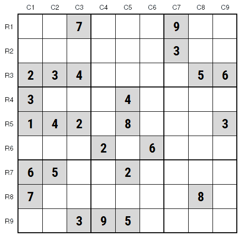 NYT Hard Sudoku Apr 6, 2024