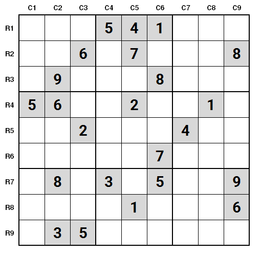NYT Hard Sudoku 7th May 2024