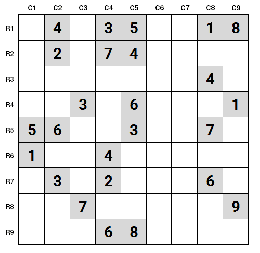 NYT Hard Sudoku 9th May 2024