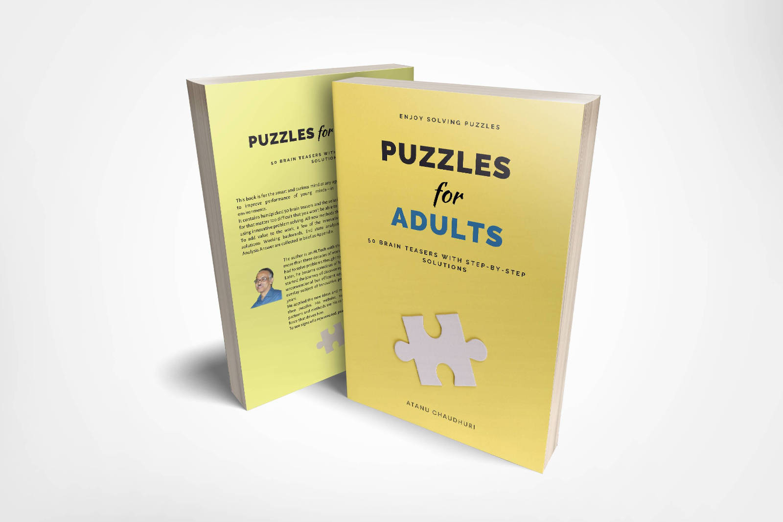 Puzzle book with innovative solutions