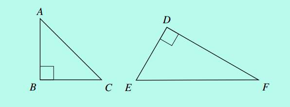 right angled triangles