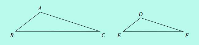 similar triangles
