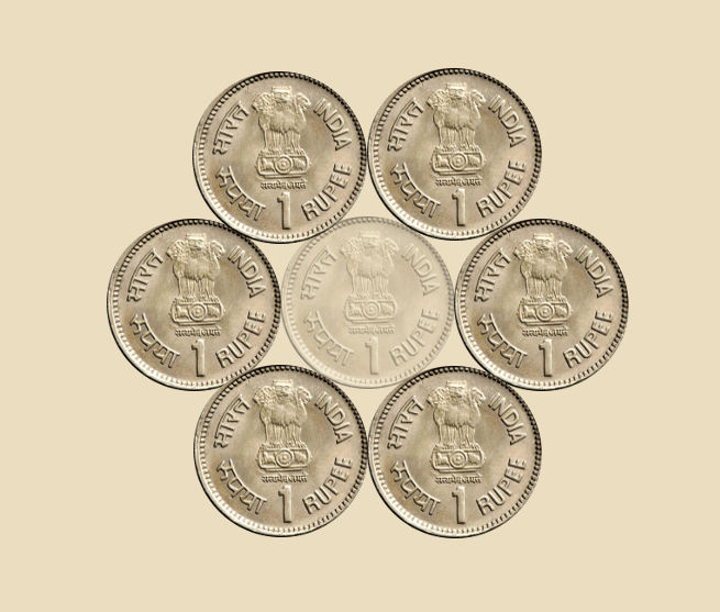 Six coins touching riddle