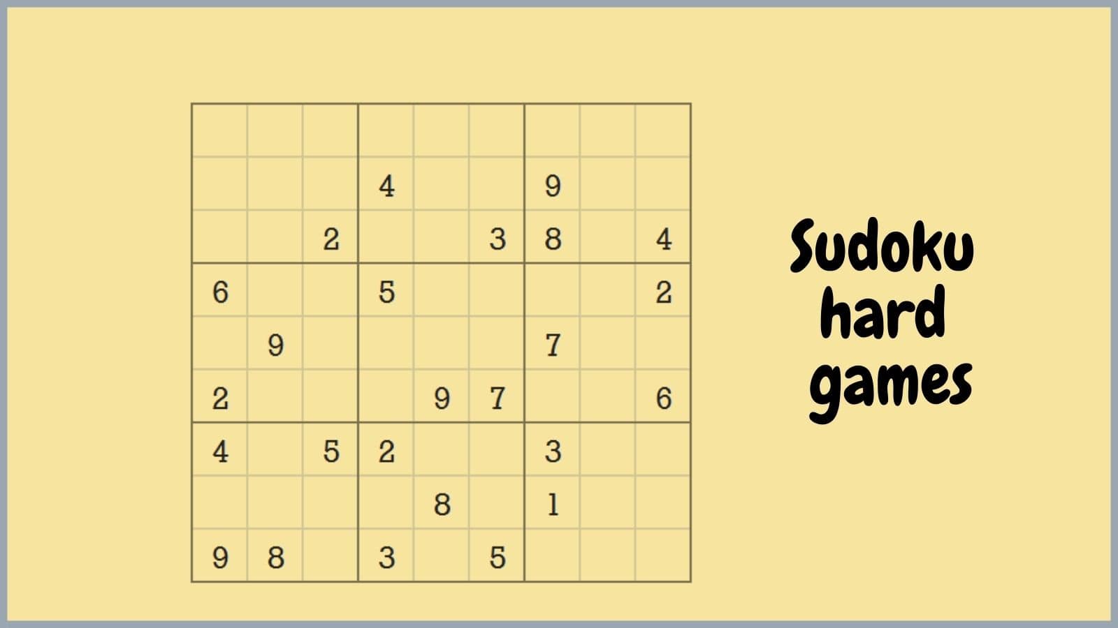 How to Solve Sudoku Hard Full List (includes very hard Sudoku)
