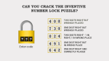 thumb Crack Inventive Number Lock Puzzle 408 in Three Steps