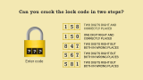 thumb Can You Crack Number Lock Puzzle 158 in Two Steps?