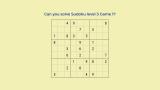thumb Sudoku level 3 Game 1: Learn to solve medium hard Sudoku