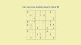thumb Sudoku level 3 Game 3: Learn to solve a high level hard Sudoku