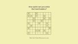 thumb How to solve NYT Sudoku hard February 28, 2021