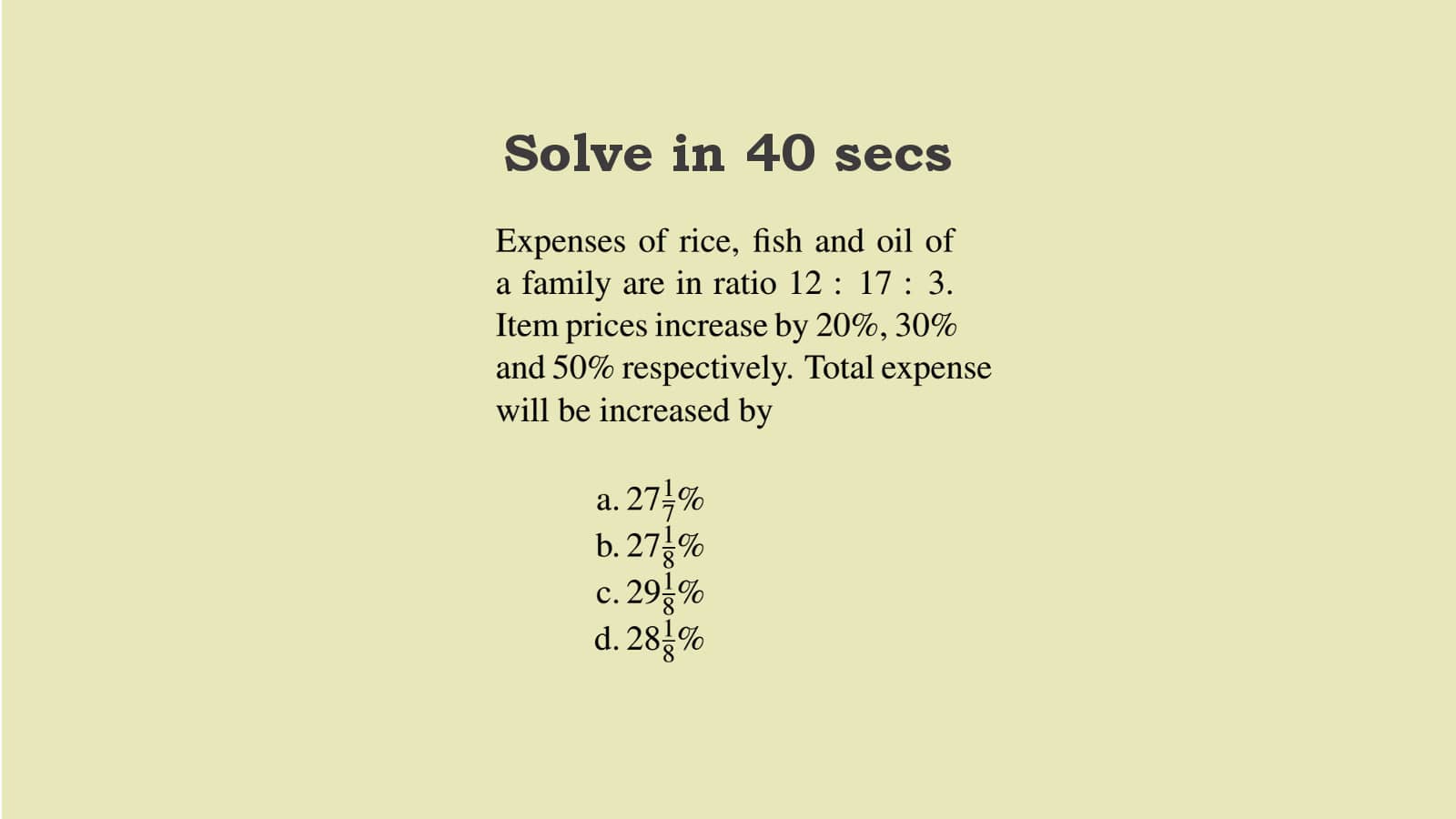 WBCS Arithmetic Practice Question Set 12 with Solution